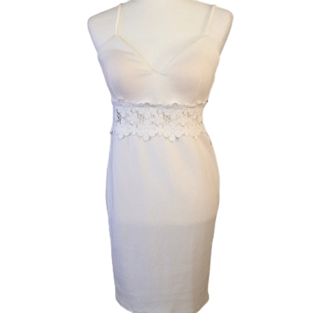 Iris White Dress